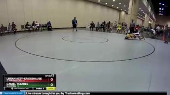 126 lbs Round 9 (10 Team) - Daniel Tabares, Blue Steel vs Logan Acey-Kriegshauser, Alpha Wrestling