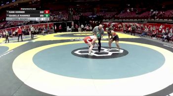 G-190 lbs Cons. Round 1 - Isabelle Ramirez, G-New Philadelphia vs Kami Horner, G-s. Char. Se.