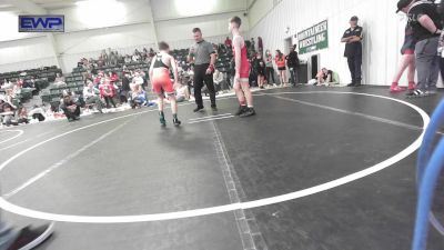 120 lbs 3rd Place - Austin Fagan, Fort Gibson Youth Wrestling vs Levi Stallworth, Tahlequah Wrestling Club