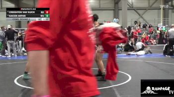 115 lbs Cons. Round 2 - Creighton Van Vleck, Rossville vs Kaicen Akpan, WTC