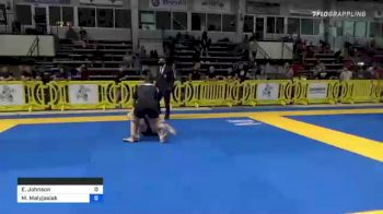 Erin Johnson vs Maria Malyjasiak 2021 Pan IBJJF Jiu-Jitsu No-Gi Championship
