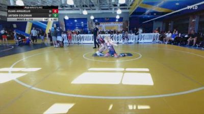 112 lbs Semifinal - Elias Arguello, Doral Academy vs Jayden Coleman, Well Trained