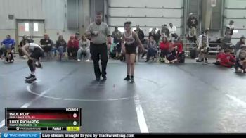 88 lbs Round 1 (8 Team) - Paul Ruiz, PA Alliance Red vs Luke Richards, NCWAY Crusaders