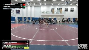 120 lbs Champ. Round 2 - Danika Castrejon, Mountain ViewHS vs Sua Jeong, Northern Valley Demarest