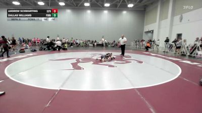 60 lbs Rr Rnd 2 - Andrew Schwarting, SEPA BLUE - EL vs Dallas Williams, POWA - EL