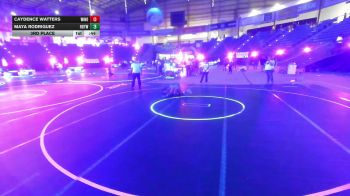 123 lbs 3rd Place - Caydence Watters, Windy City Wrestlers vs Maya Rodriguez, Rbywc