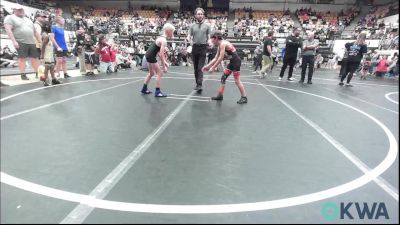 76 lbs Quarterfinal - Blaze Graves, Red Ryder Wrestling Club vs Mike McFadden, CCYO