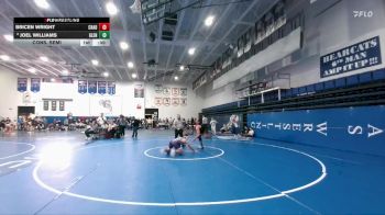 190 lbs Cons. Semi - Joel Williams, Glenrock vs Bricen Wright, Chadron