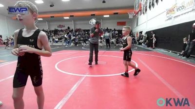 60 lbs Rr Rnd 1 - Kaden Decker, Henryetta Knights Wrestling Club vs Kolton Blackston, Henryetta Knights Wrestling Club