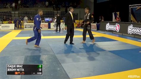 Isaque Bahiense vs Jeremy Nitta IBJJF 2016 Pan Brown Belt Middleweight