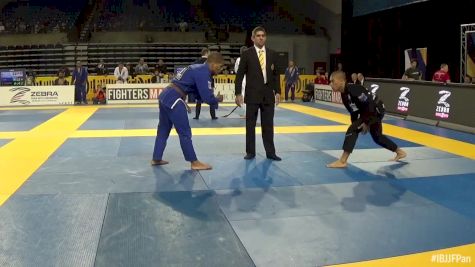 Isaque Bahiense vs Jeremy Jackson IBJJF 2016 Pan Brown Belt Middleweight