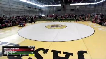 120 lbs Round 3 (6 Team) - Owen Lindstrom, North Dakota vs Jordyn Raney, Kentucky