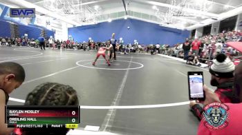61 lbs Quarterfinal - Raylen Mosley, Kansas vs Dreiling Hall, Paola
