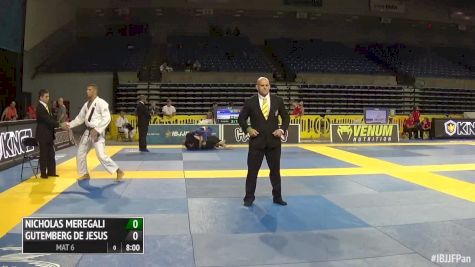 Nicholas Meregali vs Gutemberg Pereira IBJJF 2016 Pan Brown Belt Absolute