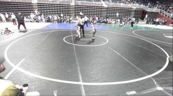 43 lbs Quarterfinal - Krew Meyer, Colman Egan Wrestling vs Carter Gomez, Top Of The Rock WC