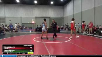 220 lbs Semis & 1st Wrestleback (8 Team) - Aidan Miller, Texas B vs Gavin Proffitt, Georgia Blue