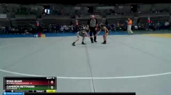 50 lbs Finals (8 Team) - Cameron Rettmann, Hutchinson vs Ryan Quam, NLS (New London/Spicer)