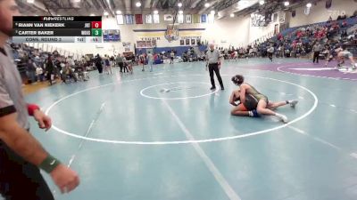 138 lbs Cons. Round 3 - Carter Baker, Western Branch vs Riann Van Niekerk, J. R. Tucker