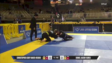 Doniel Jacob Flores vs Christopher Cody Baker-Reggio 2025 Pan Jiu Jitsu IBJJF Championship