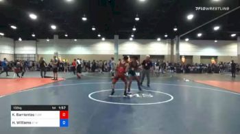 132 kg Consolation - Keon Barrientos, Florida vs Hassan Williams, ET Wrestling