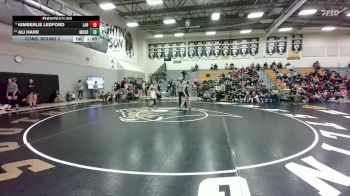 120 lbs Cons. Round 2 - Ali Harr, Moorcroft vs Kimberlie Ledford, Laramie