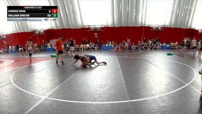 113 lbs Quarters & Wb (16 Team) - Lorenz Rios, Glenbard East vs William Dircks, Brainerd