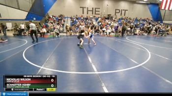 92 lbs Champ. Round 1 - Nicholas Wilson, Sons Of Atlas vs Schaeffer Ashby, Wasatch Wrestling Club