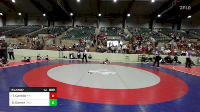 70 lbs Final - Tom Cantillo, PTC Wrestling vs Gage Garner, Troup Wrestling