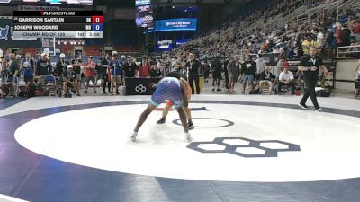 144 lbs Champ. Rd Of 128 - Garrison Sartain, Oklahoma vs Joseph Woodard, Missouri