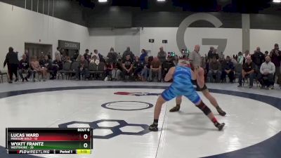 139 lbs Semis & 1st Wrestleback (8 Team) - Wyatt Frantz, Westshore vs Lucas Ward, Missouri Gold