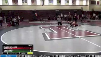 Round 5 - Ryder Herriage, Indee Mat Club vs Gable Eddy, Indee Mat Club