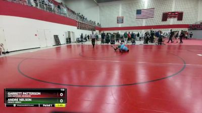 113 lbs Semifinal - Andre Nelson, Frisco Reedy vs Garrett Patterson, San Antonio Johnson