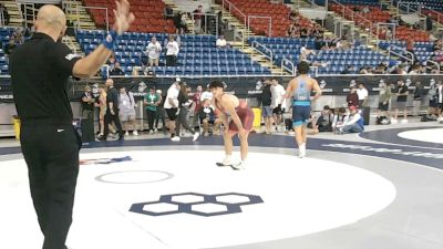 190 lbs Cons. Sub-quarters - Jaxton Litchfield, Indiana vs Hunter Bell, Idaho