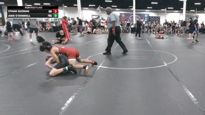 92 lbs Round 3 (6 Team) - Ethan Guzman, Mat Warriors vs Jude O`Donnell, Parabellum WA