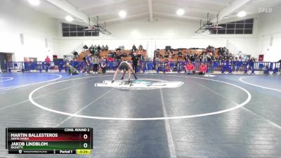 150 lbs Cons. Round 2 - Jakob Lindblom, Righetti vs Martin Ballesteros, Santa Maria