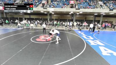 215 lbs Champ. Round 3 - Finn Loomis, Wauconda vs Colten Mooney, Unattached