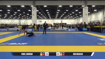 Nico Maglicic vs Pawel Jaworski 2025 World IBJJF Jiu-Jitsu No-Gi Championship