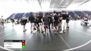 172 lbs Quarterfinal - Zachary Hedman, Bad Dogs vs Hoke Poe-Hogan, Jefferson Wrestling