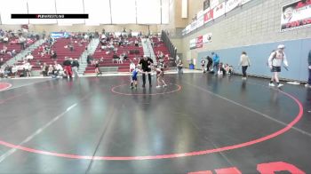 41-44 lbs Round 1 - Adrian Quiroz, 208 Spartan WC vs Riggs Davis, Brothers Of Steel Wrestling Club