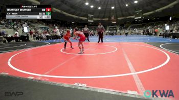 73 lbs 2nd Place - Brantley Brunger, Raw Wrestling Club vs CJ Tyler, Black Fox Wrestling Club