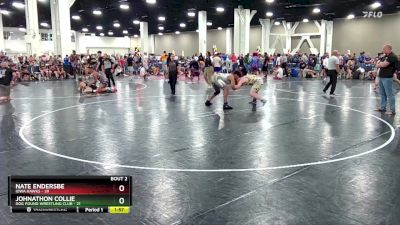 190 lbs Round 1 (6 Team) - Johnathon Collie, Dog Pound Wrestling Club vs Nate Endersbe, Iowa Hawks