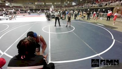 89 lbs 3rd Place - Joe Rainey, Knights Youth WC vs Hunter Shawcroft, Pueblo County WC