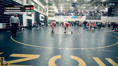 190 lbs Quarterfinal - Cash Schoemehl, Kirkwood vs Tristan Shannon, Hazelwood East