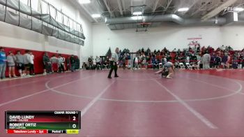 126 lbs Champ. Round 1 - Robert Ortiz, Fort Lupton vs David Lundy, Lewis - Palmer