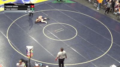 110 lbs Round Of 64 - Hunter Green, Dallas vs Delo Verrico, Warrior Run