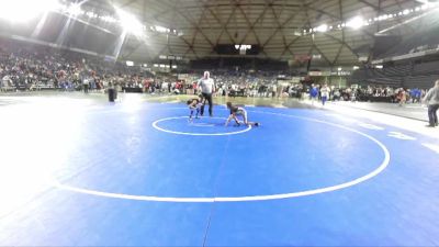 72 lbs Quarterfinal - Ashley Ihde, Hoquiam Jr. Grizzly Wrestling Club vs Lanaia Selig, Sumner Panthers Jr. Wrestling