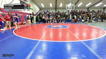 138 lbs Consi Of 4 - Jayli Saleme, Sand Springs JH (SS) vs Ricki Noll, Broken Arrow Girls