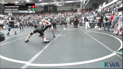 96 lbs 3rd Place - William Nguyen, Standfast vs Gunner Adams, D3 Wrestling Cluib