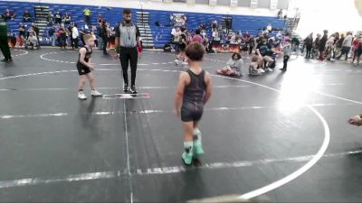 55 lbs Round 3 - Ivan Aguillon, C2X Academy vs Bowen Lewis, Summerville Take Down