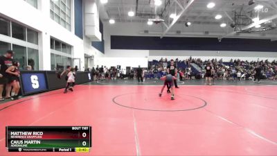 71 lbs Cons. Round 1 - Matthew Rico, Reverence Grappling vs Caius Martin, Adrenaline